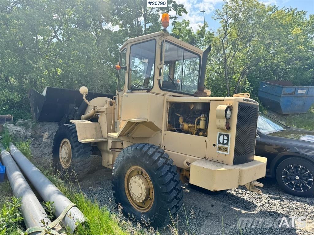 CAT 920 Φορτωτές με λάστιχα (Τροχοφόροι)