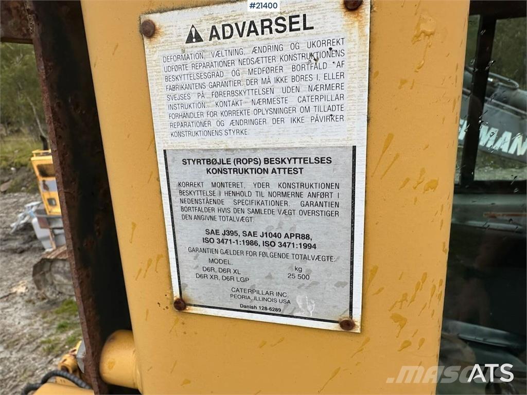 CAT D6R LGP Μπουλντόζες με ερπύστριες