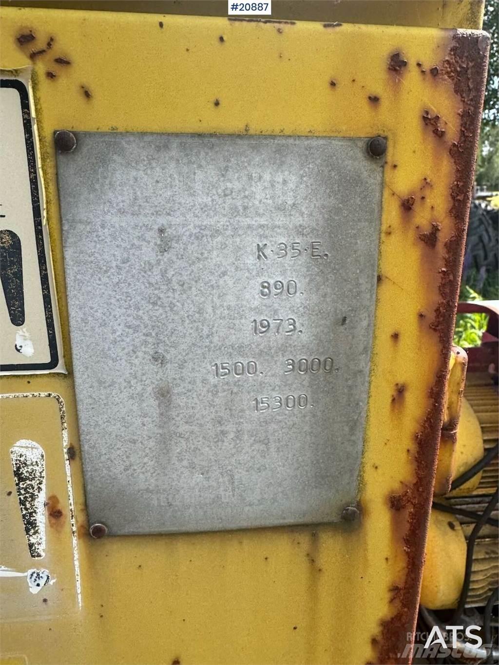 Krøll K35E Tårnkran Πυργογερανοί