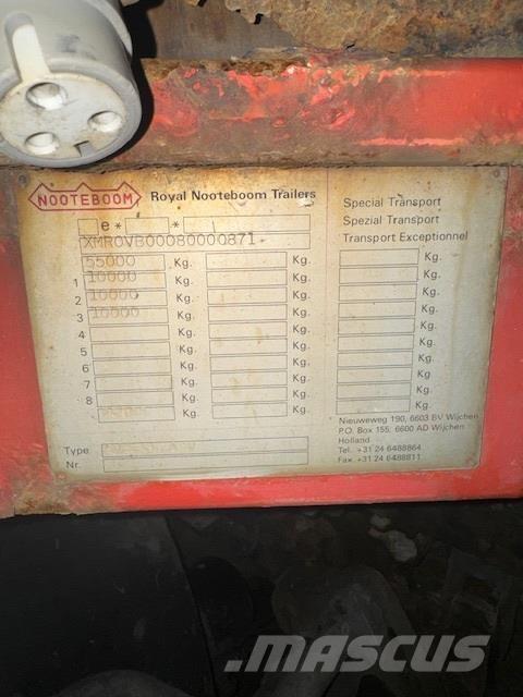  Noteboom 2008 Επίπεδες/πλευρικώς ανοιγόμενες ημιρυμούλκες