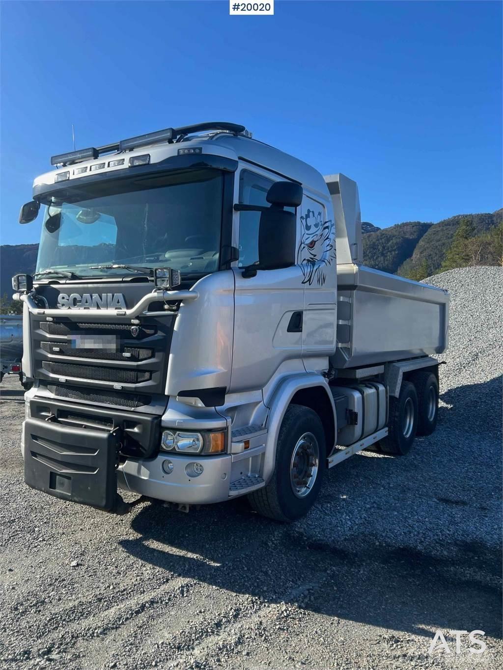 Scania R580 Φορτηγά Ανατροπή