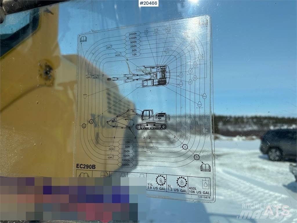Volvo EC290 BLC Εκσκαφείς με ερπύστριες