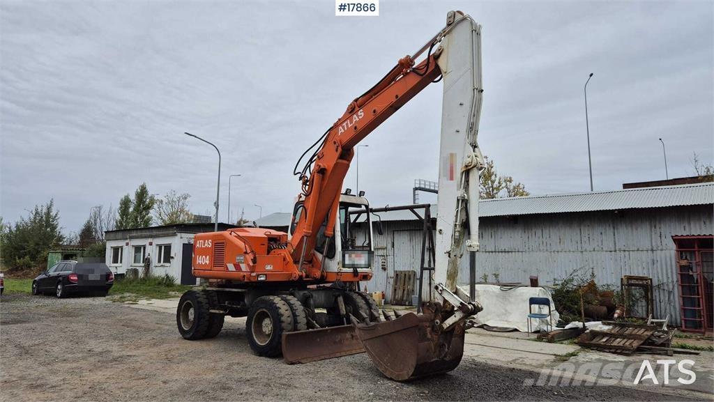 Atlas 1404 Εκσκαφείς με τροχούς - λάστιχα