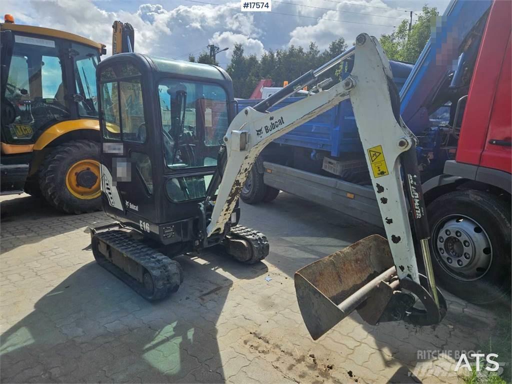 Bobcat E16 Εκσκαφάκι (διαβολάκι) < 7t