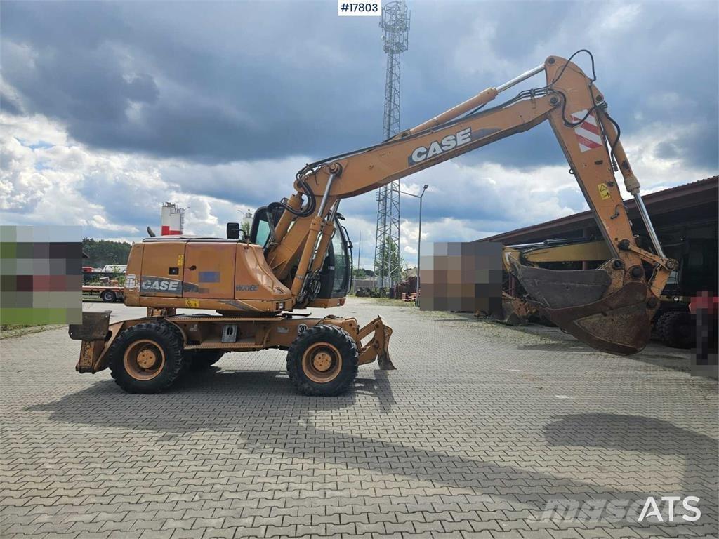 CASE WX 165 Εκσκαφείς με τροχούς - λάστιχα