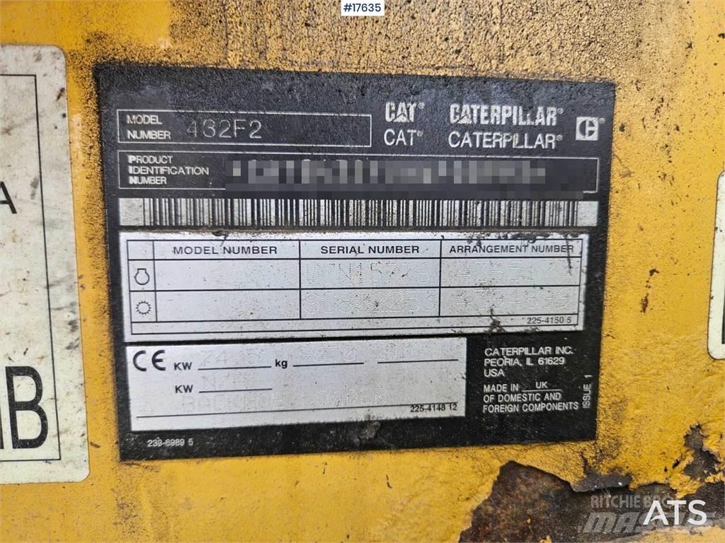 CAT 432F Εκσκαφείς Φορτωτές τύπου JCB