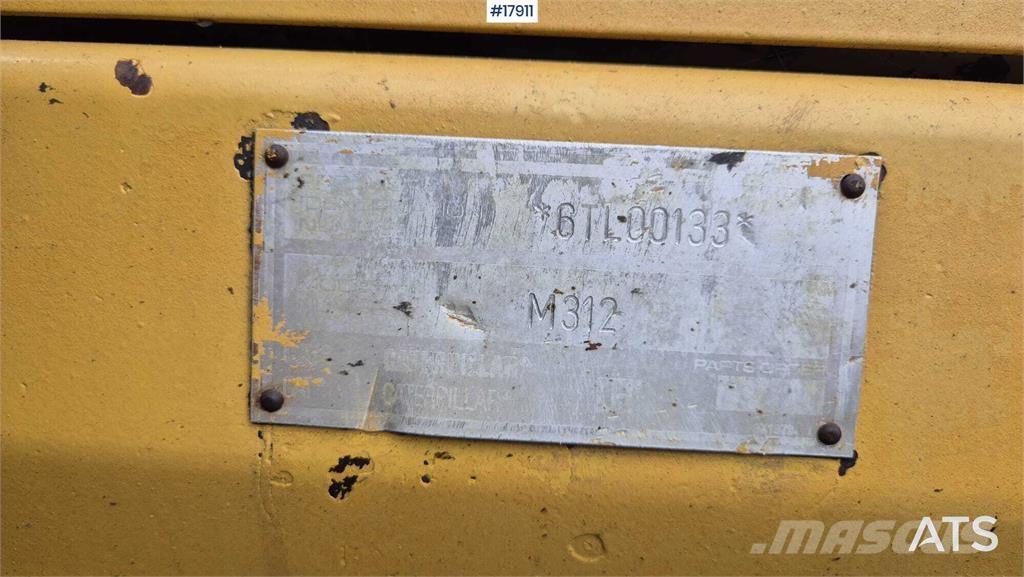 CAT M312 Εκσκαφείς με τροχούς - λάστιχα