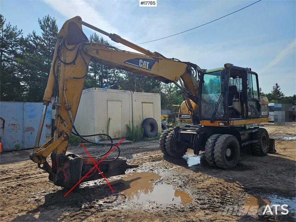 CAT M313 C Εκσκαφείς με τροχούς - λάστιχα