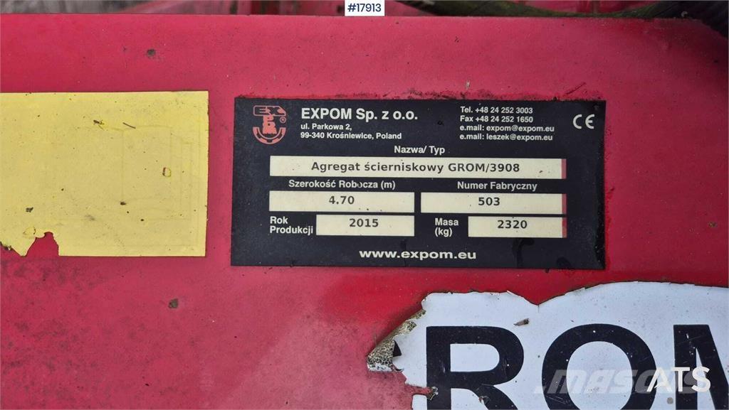 Expom Grom/3908 Άλλες μηχανές οργώματος και εξαρτήματα