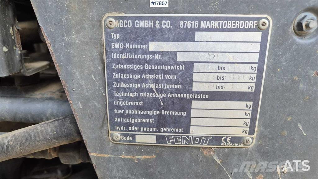 Fendt Vario 924 Τρακτέρ