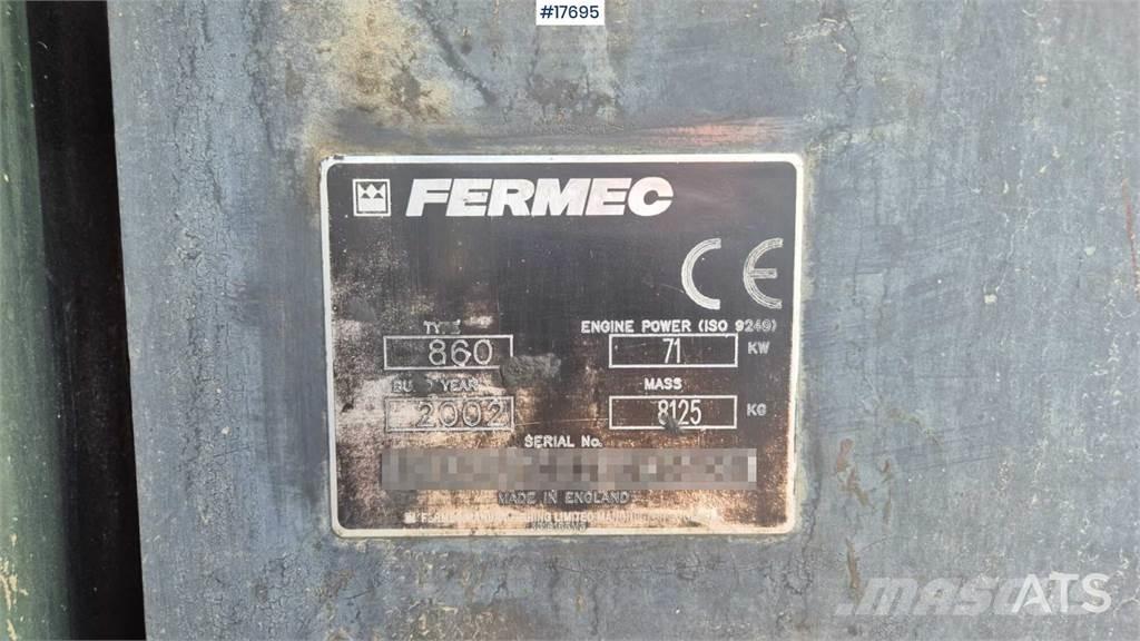Fermec 860 Εκσκαφείς Φορτωτές τύπου JCB