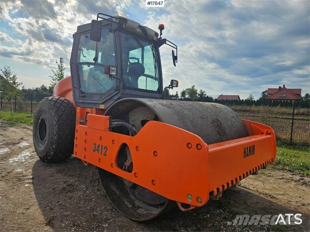 Hamm 3412HT Οδοστρωτήρες μονού κυλίνδρου