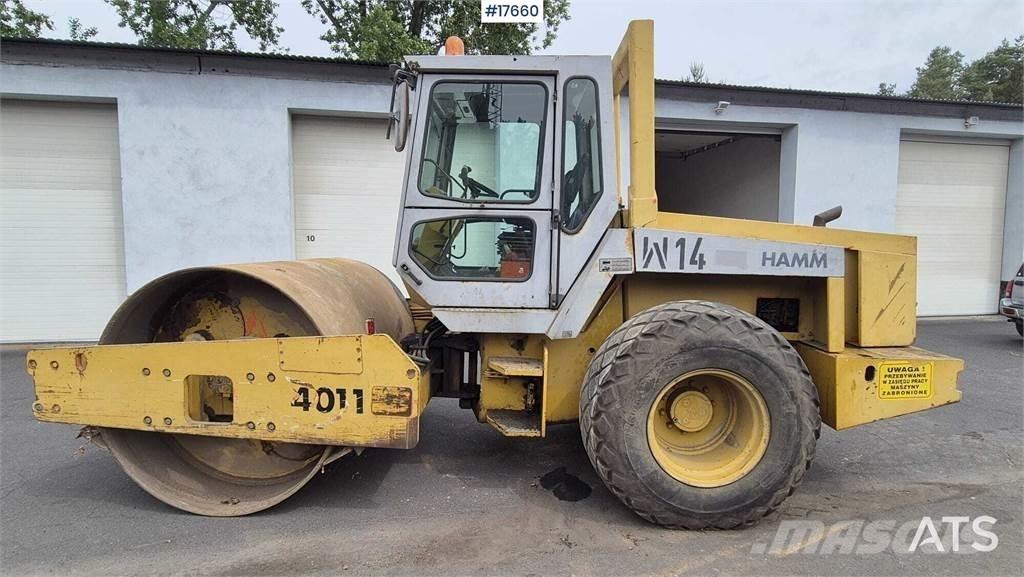 Hamm 4011D Οδοστρωτήρες μονού κυλίνδρου
