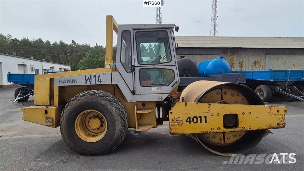 Hamm 4011D Οδοστρωτήρες μονού κυλίνδρου