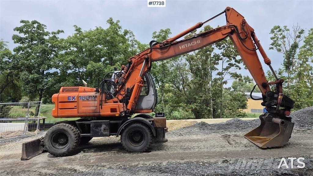 Hitachi EX 165W Εκσκαφείς με τροχούς - λάστιχα