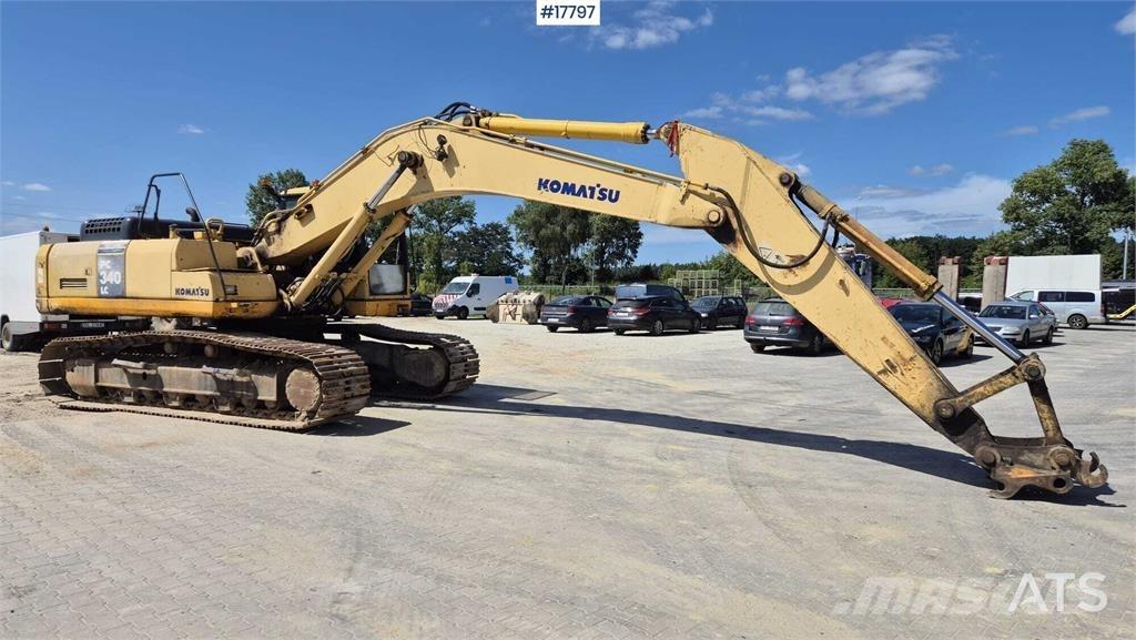 Komatsu PC 340 LC Εκσκαφείς με ερπύστριες