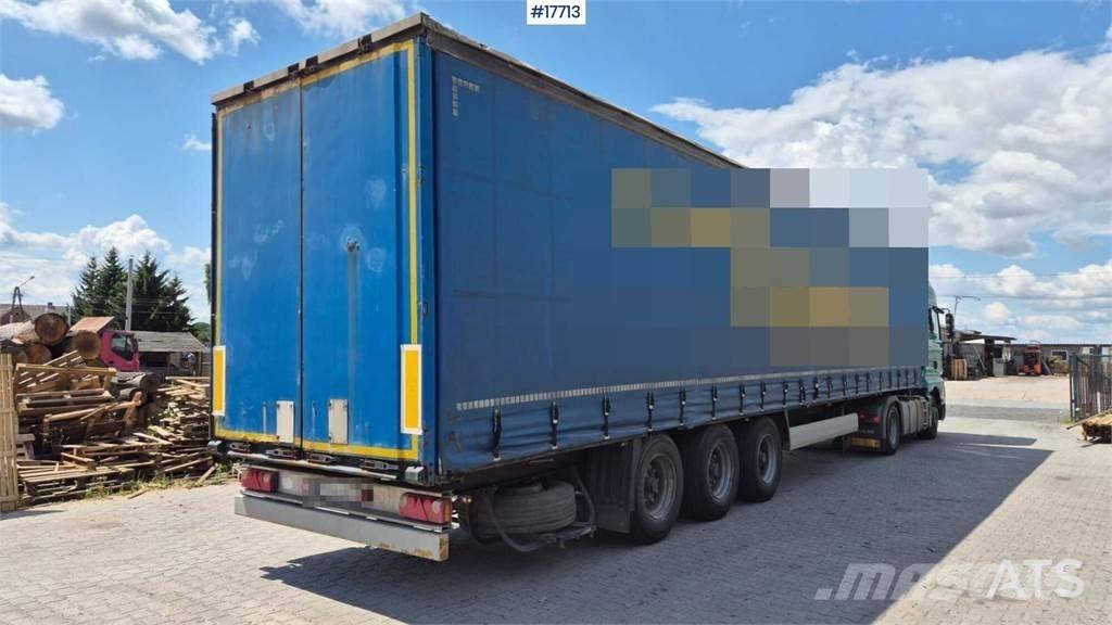 Krone SD Ημιρυμούλκες Κουρτίνα