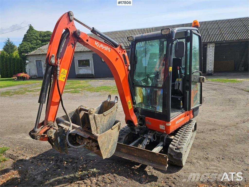 Kubota KX019-4 Εκσκαφάκι (διαβολάκι) < 7t