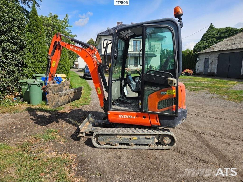 Kubota KX019-4 Εκσκαφάκι (διαβολάκι) < 7t