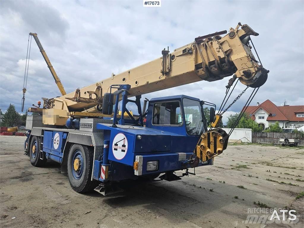 Liebherr LTM 1025 Γερανοί παντός εδάφους