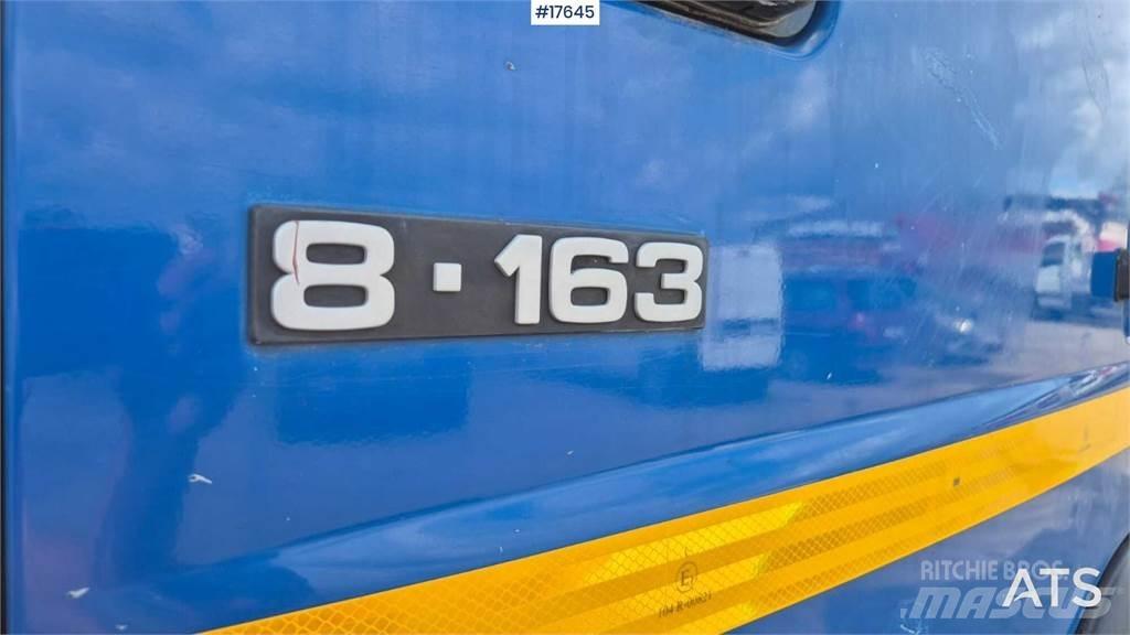 MAN 8.163 Φορτηγά με Γερανό