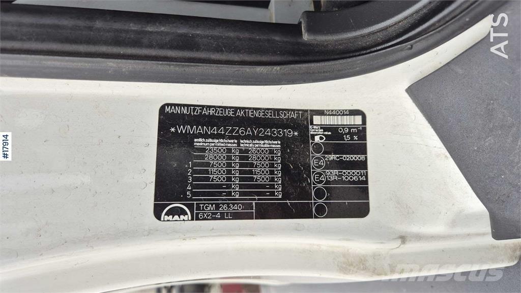 MAN TGM 26.340 Φορτηγά με Γερανό