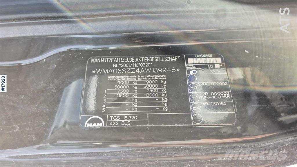 MAN TGS 18.320 Τράκτορες