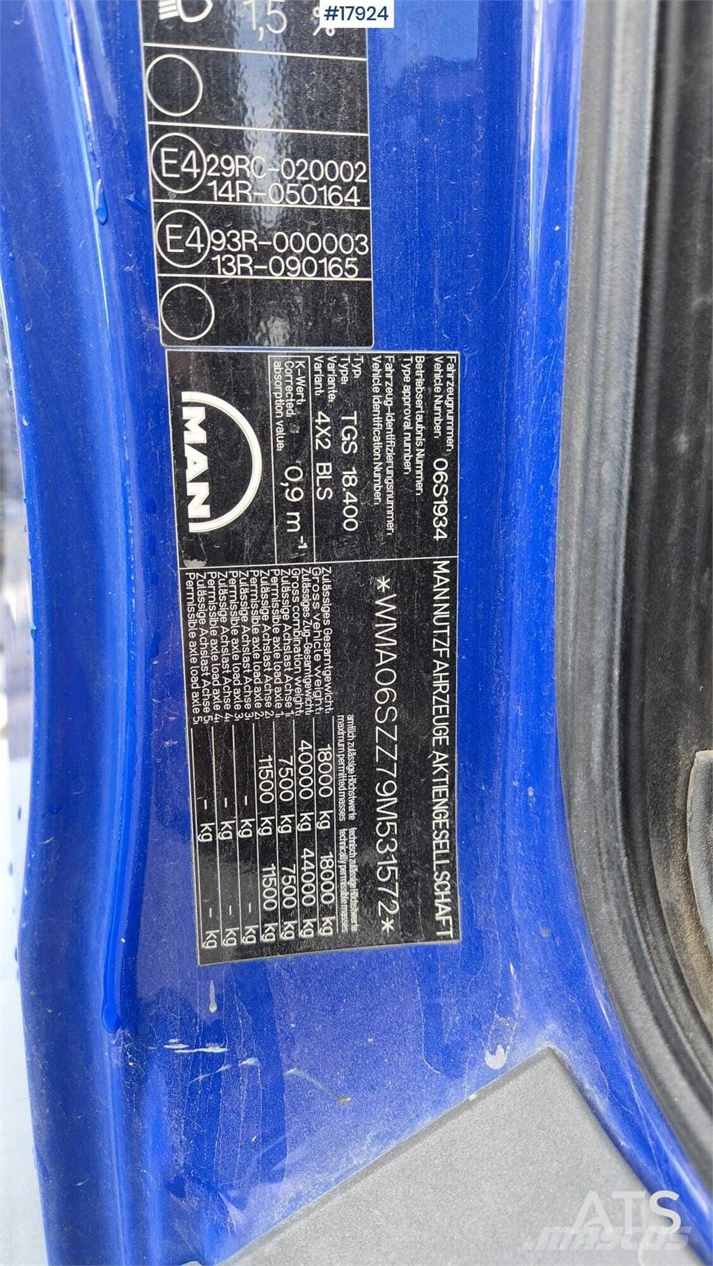 MAN TGS 18.400 Τράκτορες