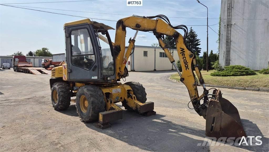 Mecalac 12MX Εκσκαφείς με τροχούς - λάστιχα