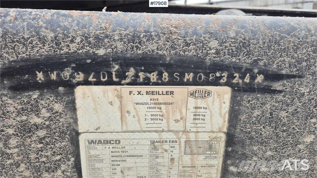 Meiller MZDA 18/21 Ανατρεπόμενες ρυμούλκες