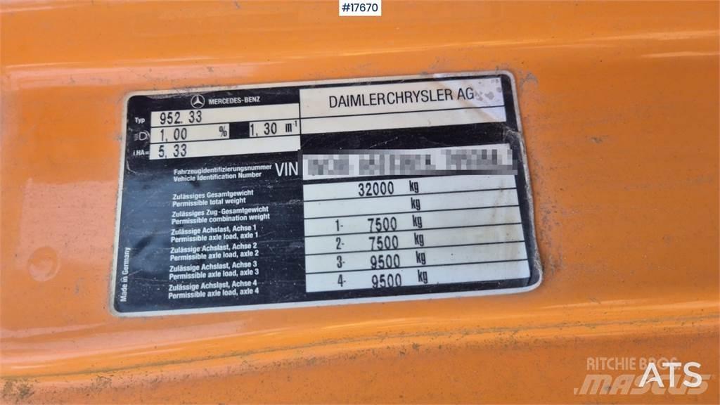 Mercedes-Benz 4140 Φορτηγά Ανατροπή