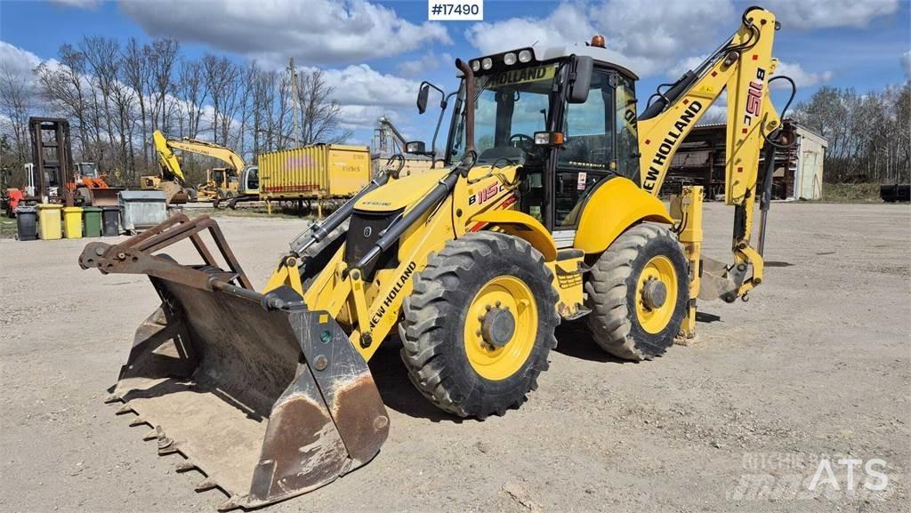 New Holland B 115C Εκσκαφείς Φορτωτές τύπου JCB