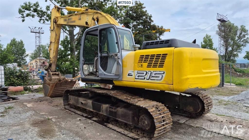New Holland E215 Εκσκαφείς με ερπύστριες