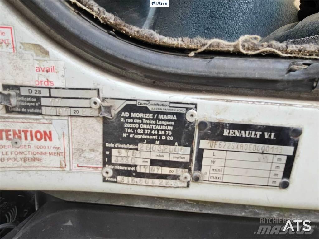 Renault Premium 340 Φορτηγά ανατροπή με γάντζο