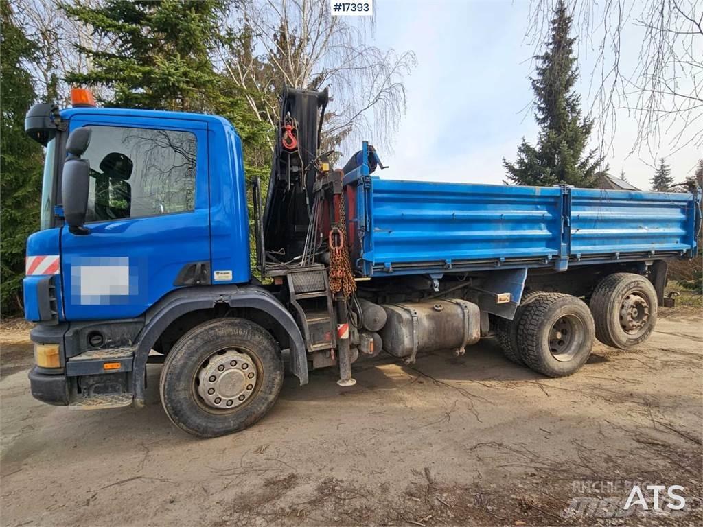 Scania 94G z HDS Φορτηγά με Γερανό