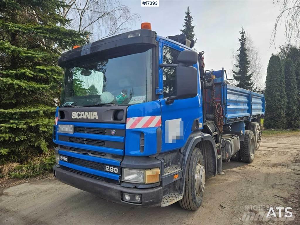 Scania 94G z HDS Φορτηγά με Γερανό