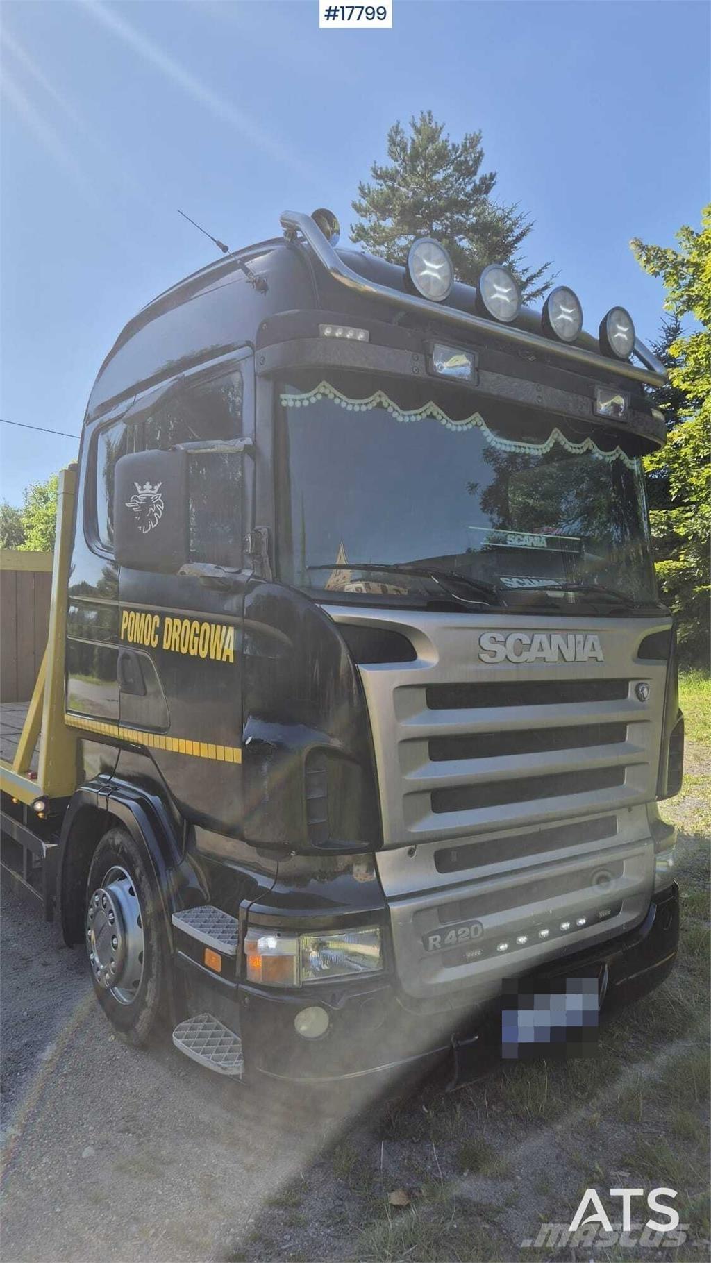 Scania R420 Φορτηγά βαρούλκα