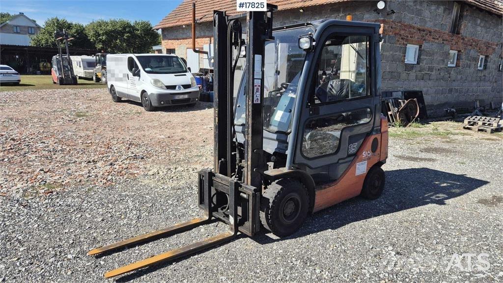 Toyota 02-8FGF15 Περονοφόρα ανυψωτικά κλαρκ - άλλα
