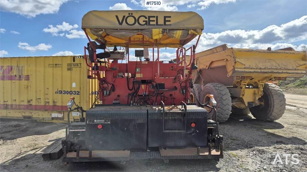 Vögele SUPER 1600 Επίστρωση ασφάλτου