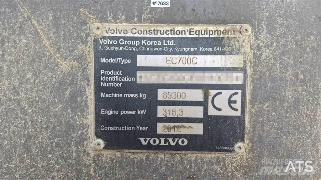 Volvo EC 700C Εκσκαφείς με ερπύστριες