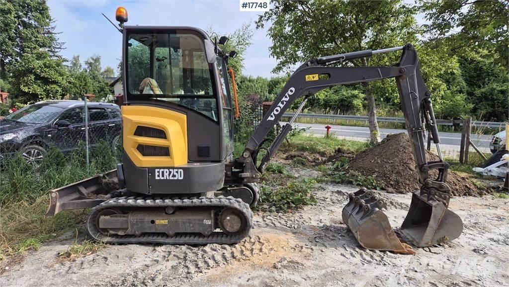 Volvo ECR25D Εκσκαφάκι (διαβολάκι) < 7t