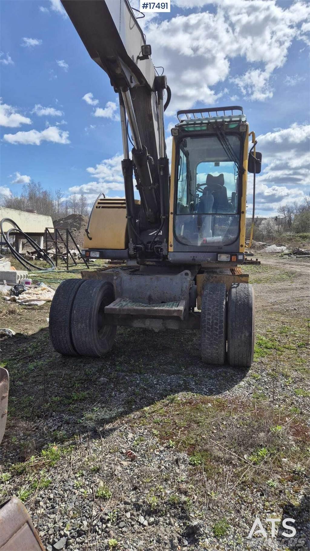 Volvo EW160B Εκσκαφείς με τροχούς - λάστιχα