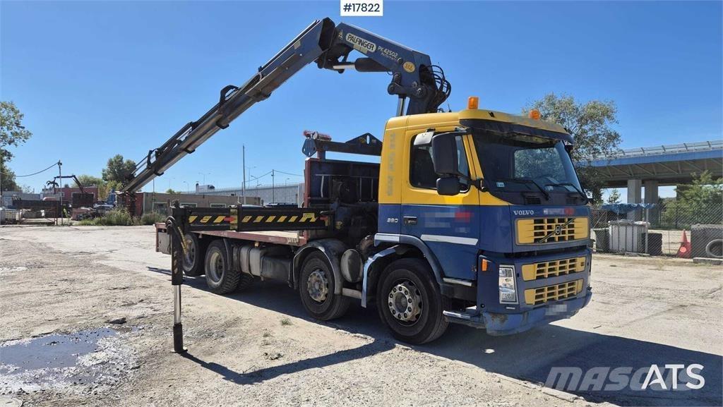 Volvo FM12 Φορτηγά με Γερανό