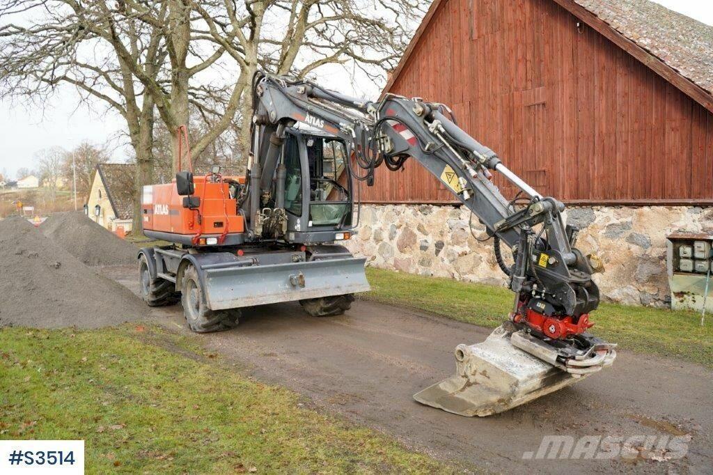 Atlas 140W Excavator Εκσκαφείς με ερπύστριες