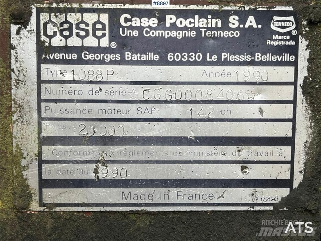 CASE 1088 Εκσκαφείς με τροχούς - λάστιχα
