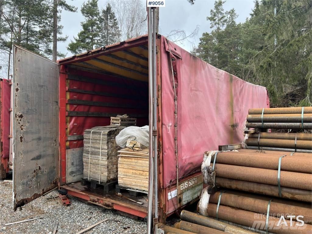  Container Med kapell Υπόστεγα κατασκευών