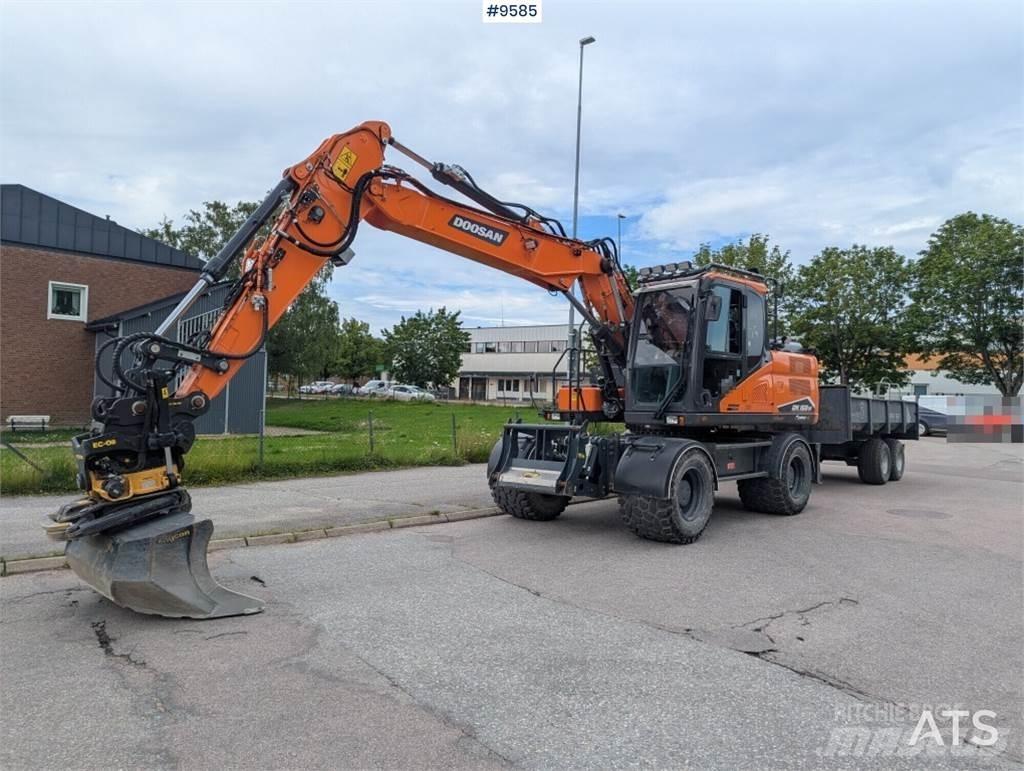 Doosan DX160W-7 Εκσκαφείς με τροχούς - λάστιχα