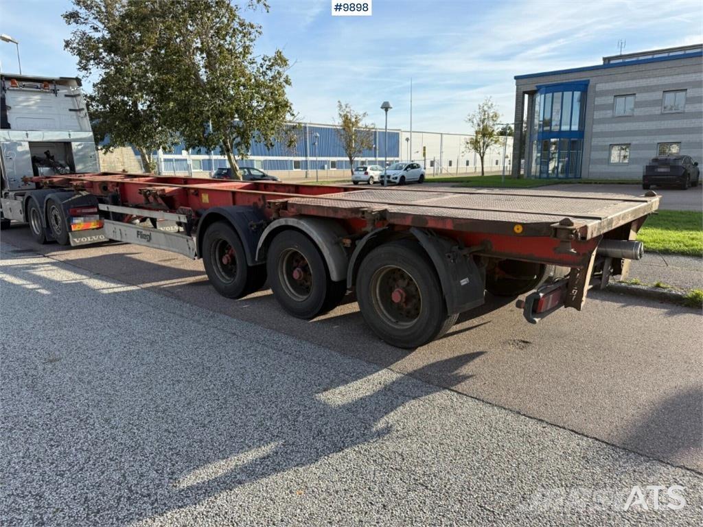 Fliegl SDS 400 Ημιρυμούλκες Container