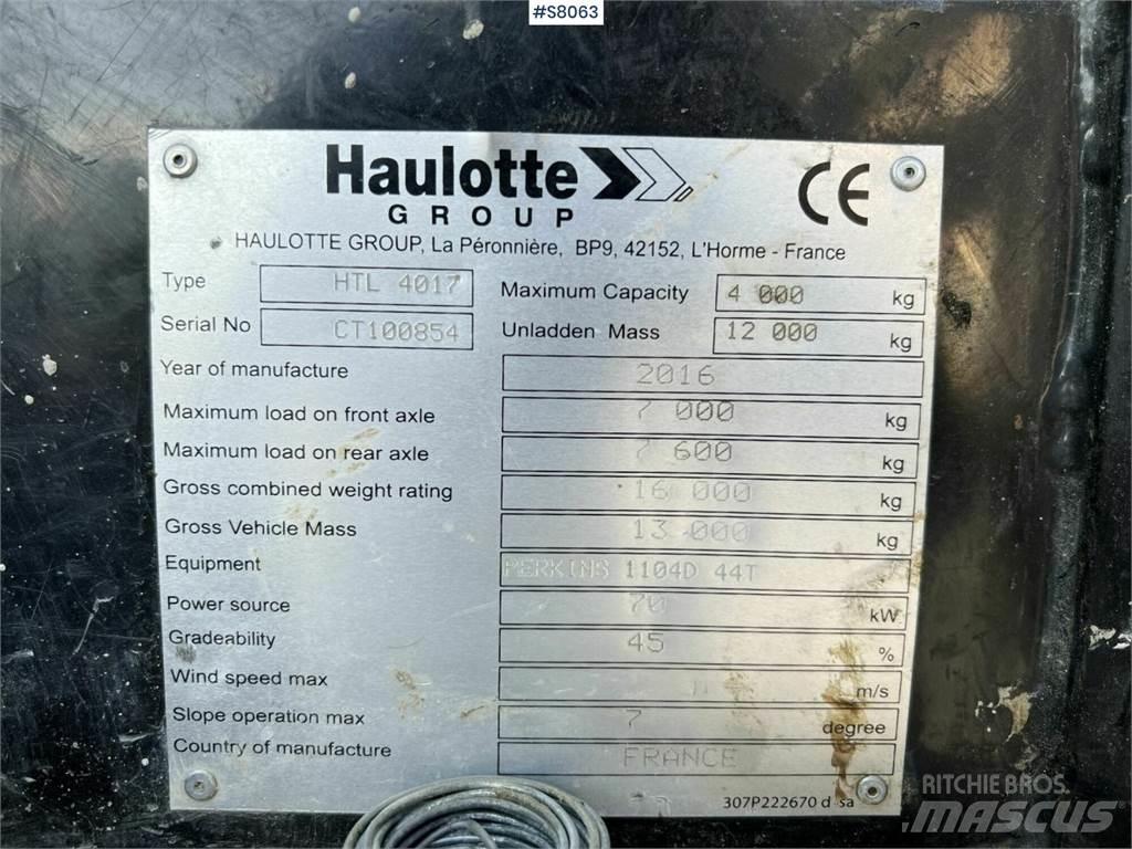 Haulotte HTL4017 Τηλεσκοπικοί ανυψωτές
