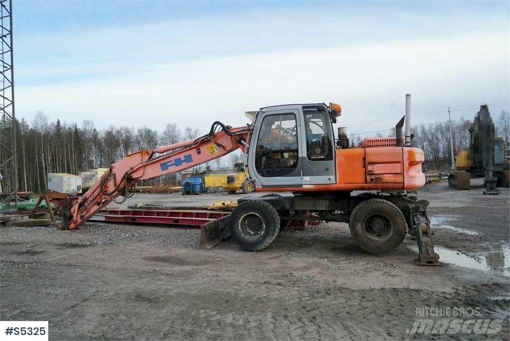 Hitachi EX165W Εκσκαφείς με τροχούς - λάστιχα